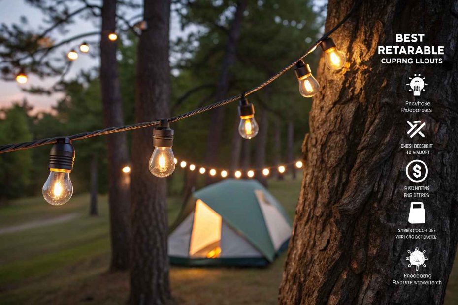 Best Retractable Camping String Lights