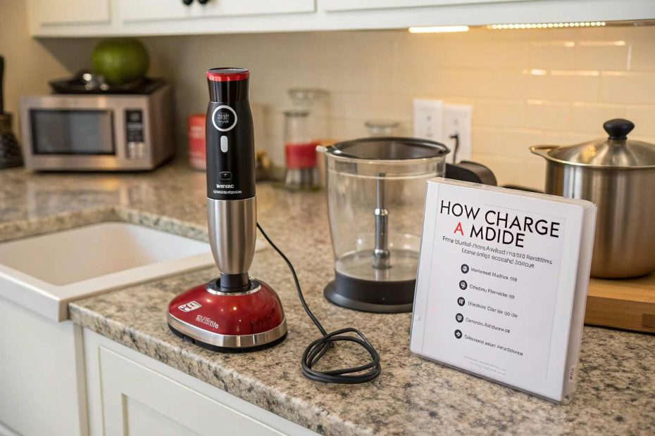 How to Charge Kitchenaid Immersion Blender